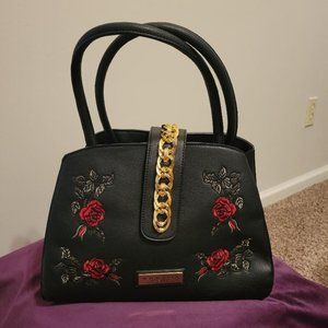 Marc New York Handbag with embroidered flowers